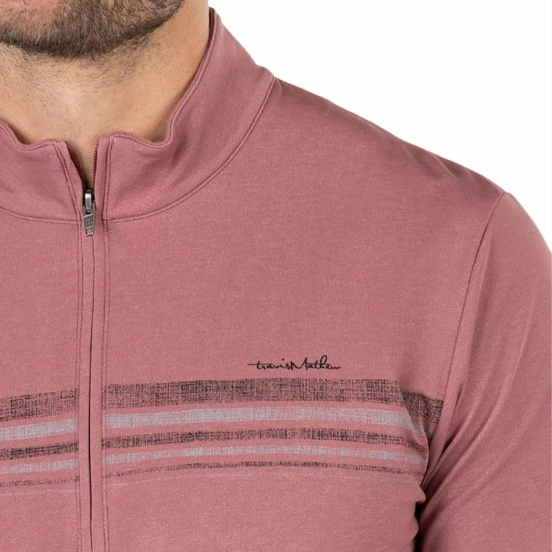 TravisMathew Men's In The Line Up 1/4 Zip Pullover 6 TravisMathew Men's In The Line Up 1/4 Zip Pullover - Image 4