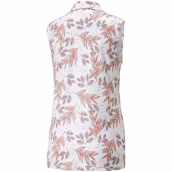 PUMA Women&apos;s CLOUDSPUN Flora Sleeveless Golf Polo -Golf Clubs Shop 10035993 800 auto