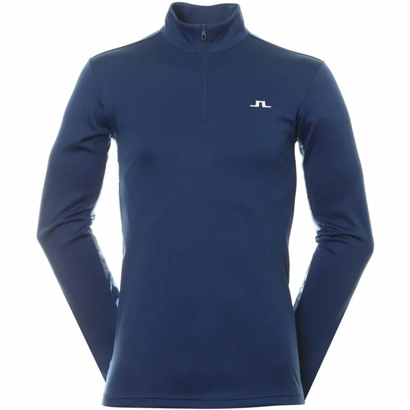 J. Lindeberg Men's Golf Emanuel 1/4 Zip Mid Layer Pullover 3 J. Lindeberg Men's Golf Emanuel 1/4 Zip Mid Layer Pullover