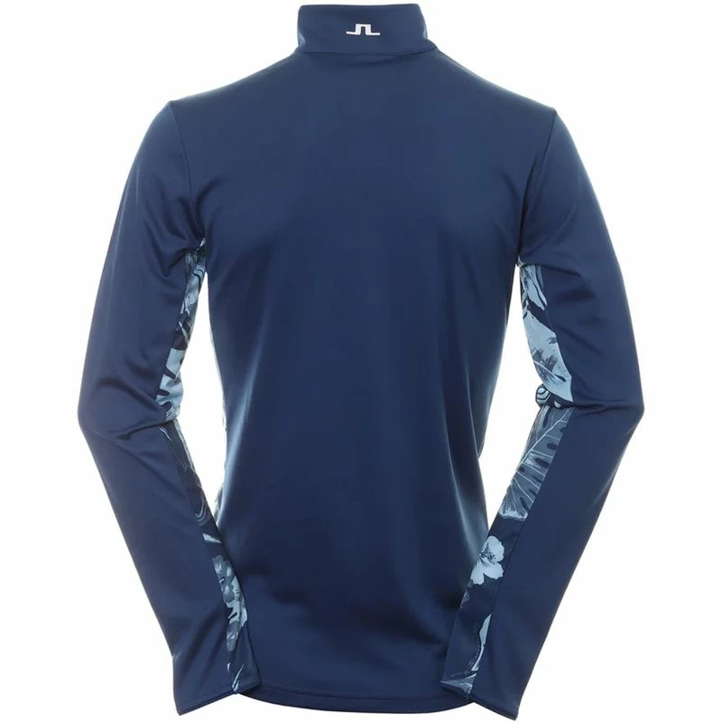 J. Lindeberg Men's Golf Emanuel 1/4 Zip Mid Layer Pullover 4 J. Lindeberg Men's Golf Emanuel 1/4 Zip Mid Layer Pullover - Image 2