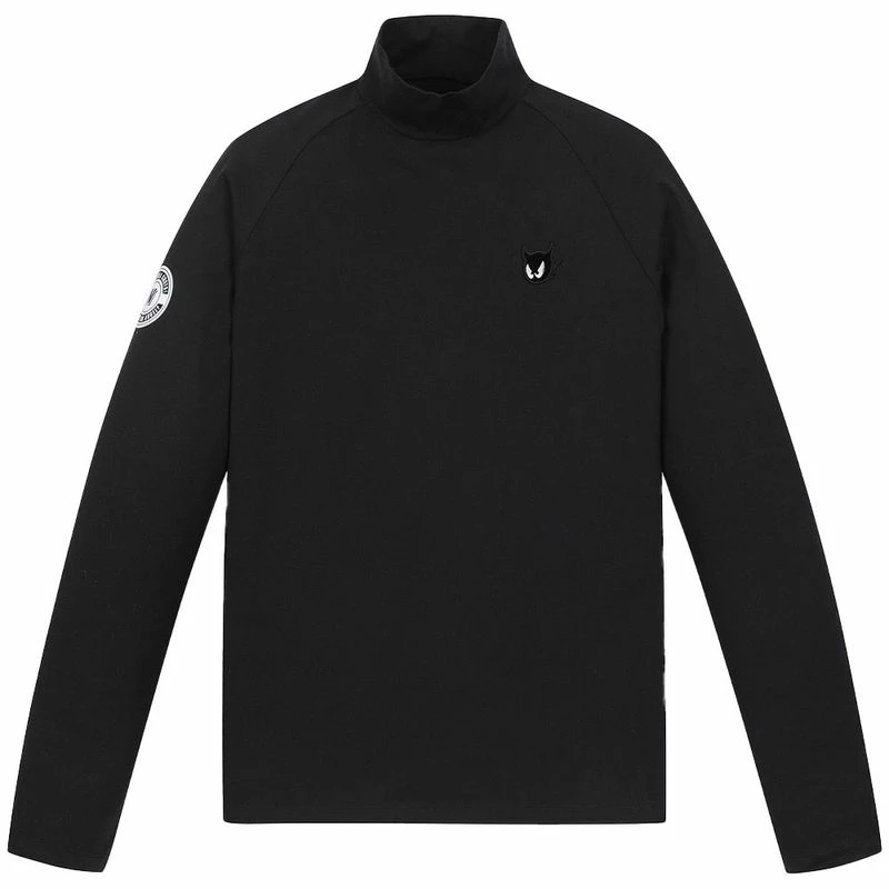 WAAC Men's Embossed Mock Neck T-Shirt 3 WAAC Men's Embossed Mock Neck T-Shirt