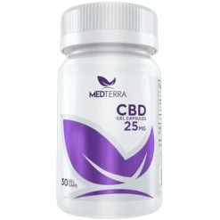 Medterra CBD Gel Capsules - 25MG