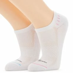 Ben Hogan Women's Low Cut Motion Stripe Socks - 2 Pack