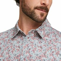 PUMA Men&apos;s MATTR Florals Golf Polo -Golf Clubs Shop 10449974 800 auto