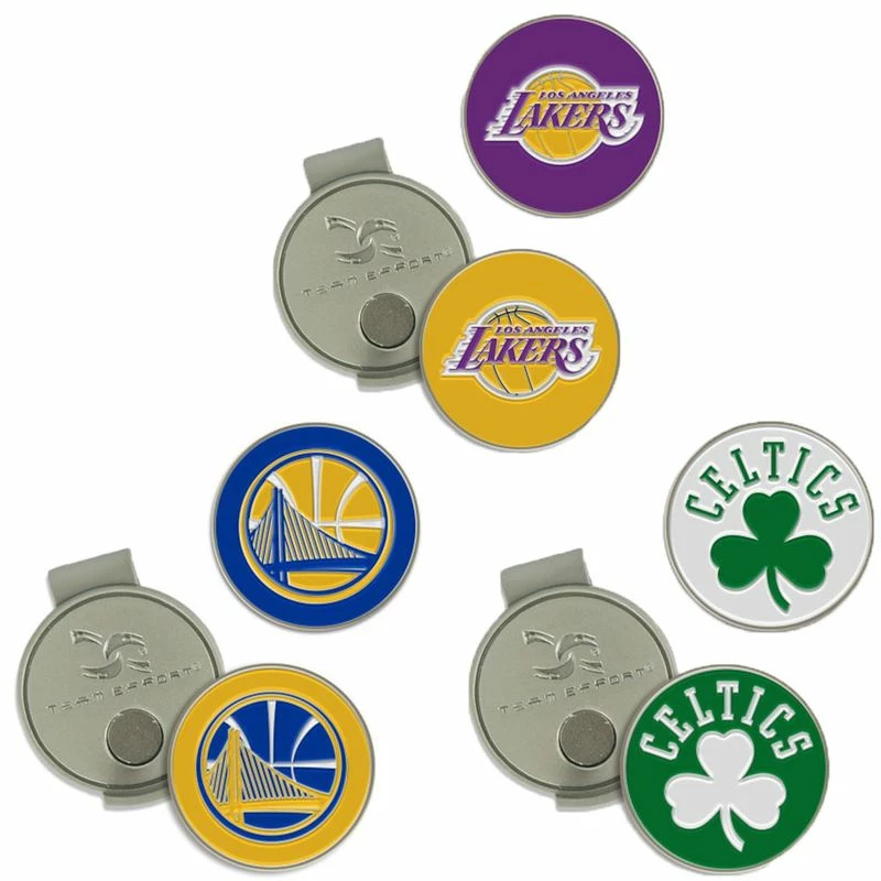Team Effort NBA Hat Clip And Ball Markers 4 Team Effort NBA Hat Clip And Ball Markers - Image 2