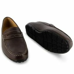 FootJoy Men&apos;s Club Casuals Penny Spikeless Golf Loafers -Golf Clubs Shop 9091193 800 auto