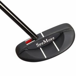 SeeMore Black Si3 Mallet Offset Putter -Golf Clubs Shop 9095071 800 auto