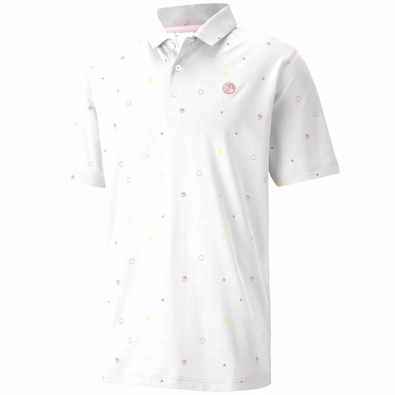 PUMA Men's Arnold Palmer Legacy Print Polo 4 PUMA Men's Arnold Palmer Legacy Print Polo - Image 2