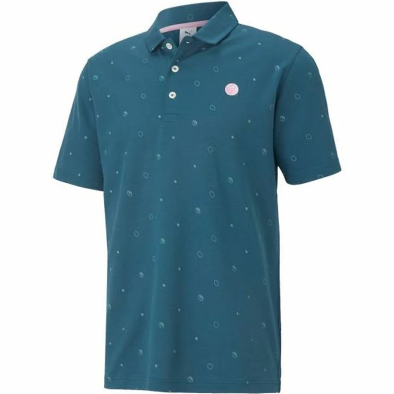 PUMA Men's Arnold Palmer Legacy Print Polo 3 PUMA Men's Arnold Palmer Legacy Print Polo