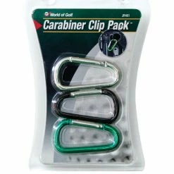 JEF World Of Golf Carabiner Clip Pack