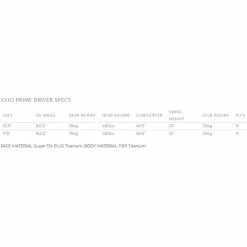 XXIO Prime 11 Driver -Golf Clubs Shop 9243666 800 auto