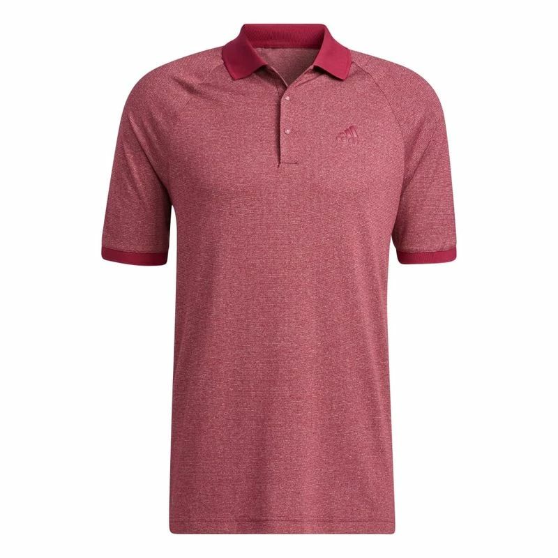 Adidas Men's Moss Stitch Jacquard Polo 3 Adidas Men's Moss Stitch Jacquard Polo