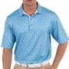 Bobby Jones Men&apos;s Performance Trophy Print Polo