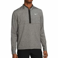 Nike Men&apos;s Dri-FIT Victory 1/2 Zip Heathered Pullover