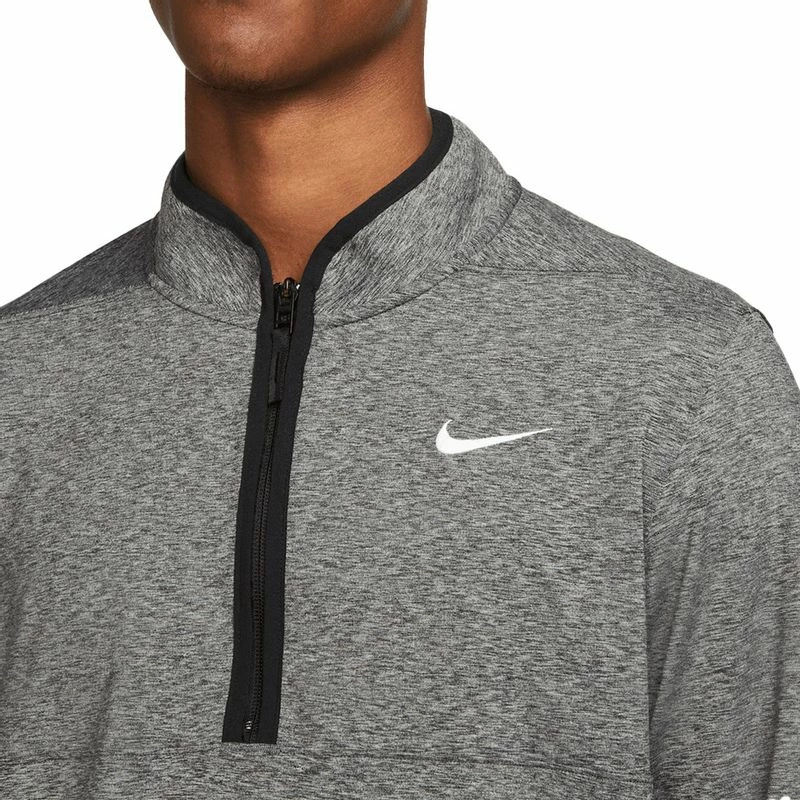 Nike Men's Dri-FIT Victory 1/2 Zip Heathered Pullover 4 Nike Men's Dri-FIT Victory 1/2 Zip Heathered Pullover - Image 2