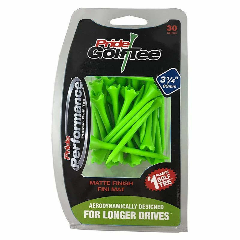 Pride 3 1/4" Evolution Matte Finish Tees - 30 Pack 3 Pride 3 1/4" Evolution Matte Finish Tees - 30 Pack