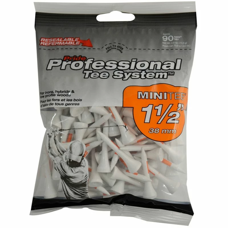Pride 1 1/2" PTS Minitee Tees 3 Pride 1 1/2" PTS Minitee Tees