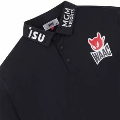 WAAC Men&apos;s Heroes Kevin Na Long Sleeve Polo -Golf Clubs Shop 9766997 800 auto