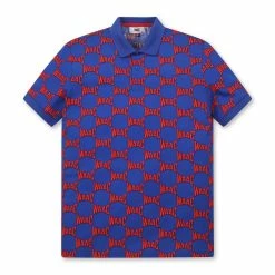 WAAC Men&apos;s Logo Allover Polo