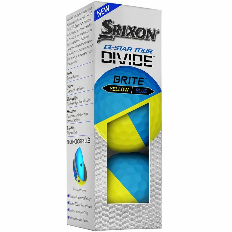 Srixon Q-Star Tour Divide Golf Balls 5 Srixon Q-Star Tour Divide Golf Balls - Image 3