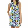 IBKUL Women&apos;s Sleeveless Drawstring Dress - Medeline Print -Golf Clubs Shop 9799013 800 auto