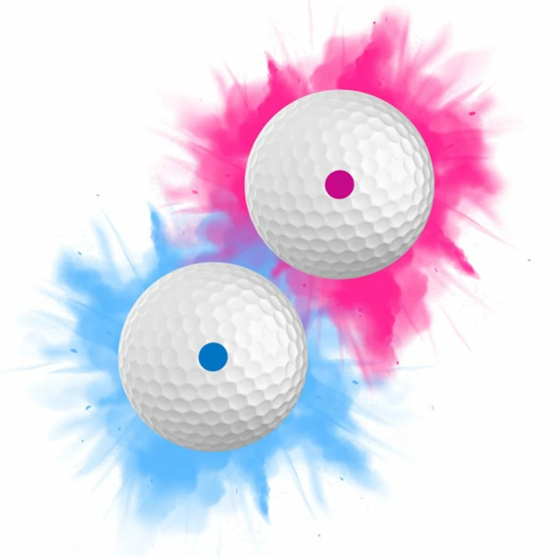 IZZO Gender Reveal Golf Balls 3 IZZO Gender Reveal Golf Balls