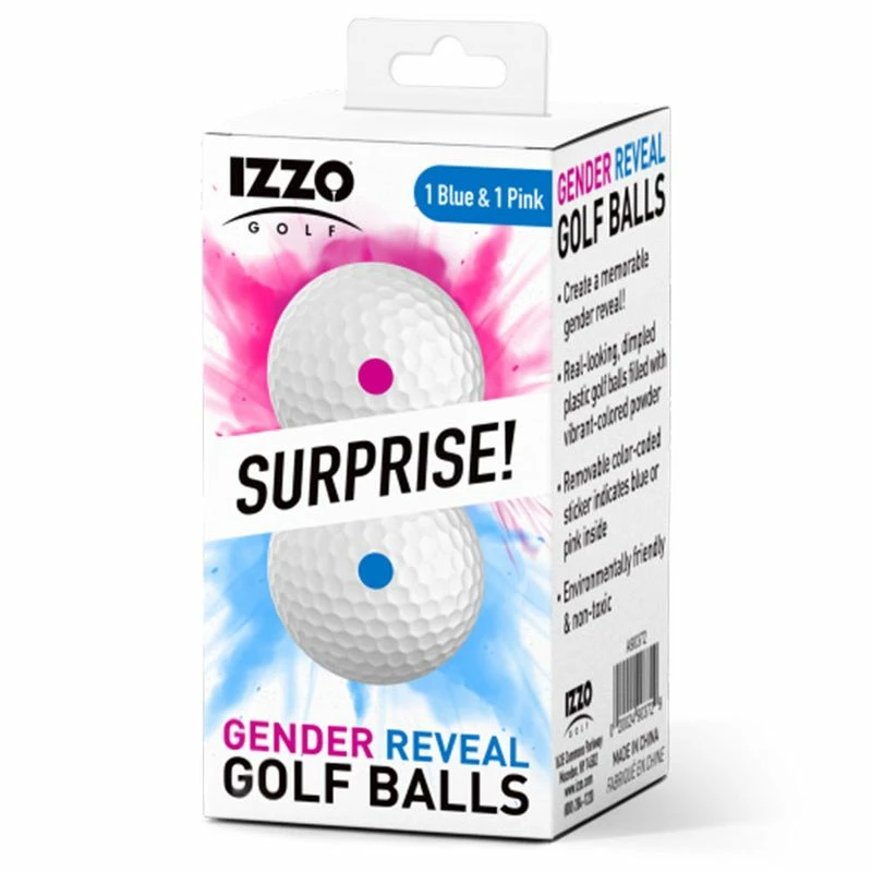 IZZO Gender Reveal Golf Balls 4 IZZO Gender Reveal Golf Balls - Image 2