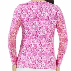 IBKUL Women's Long Sleeve Crew Neck Top - Terra Print 5 IBKUL Women's Long Sleeve Crew Neck Top - Terra Print -Golf Clubs Shop 9832723 800 auto