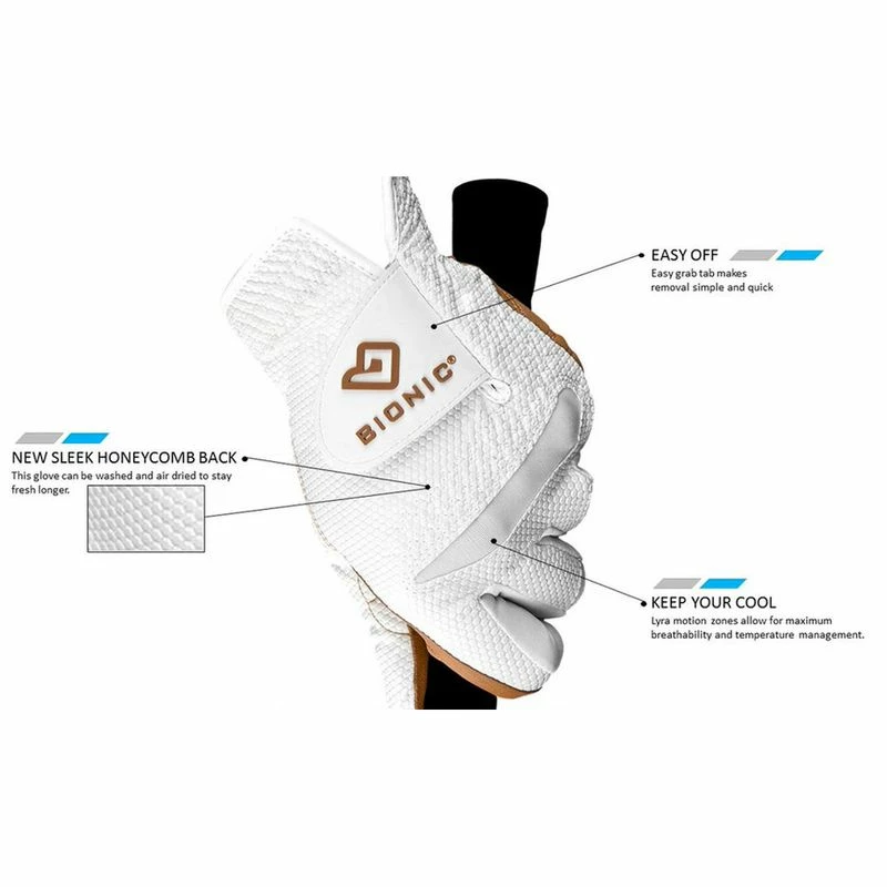 Bionic Technologies Women's RelaxGrip 2.0 Golf Glove 4 Bionic Technologies Women's RelaxGrip 2.0 Golf Glove - Image 2