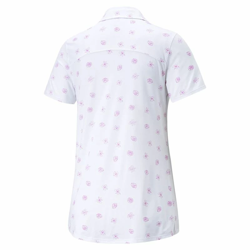 PUMA Women's CLOUDSPUN Garden Golf Polo 4 PUMA Women's CLOUDSPUN Garden Golf Polo - Image 2