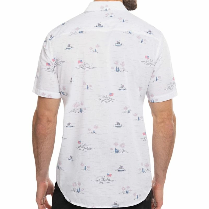 TravisMathew Men's Lounge Town Button Down Shirt 5 TravisMathew Men's Lounge Town Button Down Shirt - Image 3