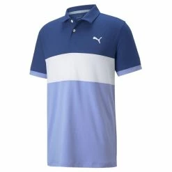 PUMA Men&apos;s CLOUDSPUN Highway Golf Polo
