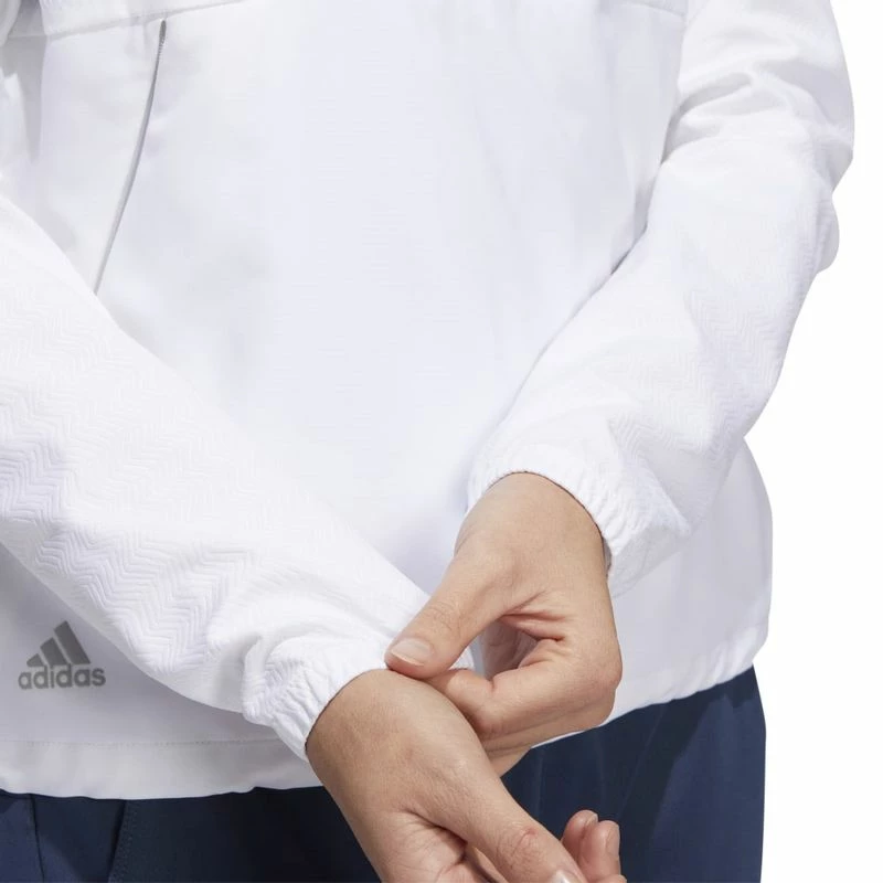 Adidas Women's Embossed 1/4-Snap Pullover 6 Adidas Women's Embossed 1/4-Snap Pullover - Image 4