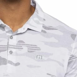 TravisMathew Men&apos;s Heater Camo Polo -Golf Clubs Shop 9868609 800 auto