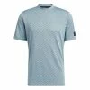 Adidas Men&apos;s Adicross Monogram Mock Neck Polo Shirt