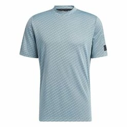 Adidas Men&apos;s Adicross Monogram Mock Neck Polo Shirt