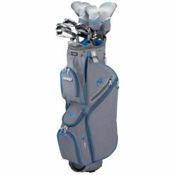 US Kids Girls&apos; Ultralight AV2 10 Club Cart Bag Set