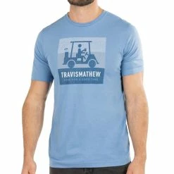 TravisMathew Men&apos;s Smokey Air T-Shirt -Golf Clubs Shop 9906957 800 auto