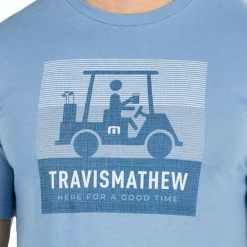 TravisMathew Men&apos;s Smokey Air T-Shirt -Golf Clubs Shop 9906958 800 auto
