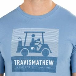 TravisMathew Men&apos;s Smokey Air T-Shirt -Golf Clubs Shop 9911467 800 auto