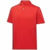 FootJoy Men&apos;s Athletic Fit Solid Lisle Polo -Golf Clubs Shop 9923844 800 auto