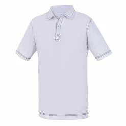 FootJoy Juniors&apos; Stretch Pique Contrast Stitch Polo Shirt