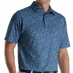 FootJoy Men's Terrazzo Print Lisle Self Collar Golf Polo 8 FootJoy Men's Terrazzo Print Lisle Self Collar Golf Polo -Golf Clubs Shop 9968697 800 auto