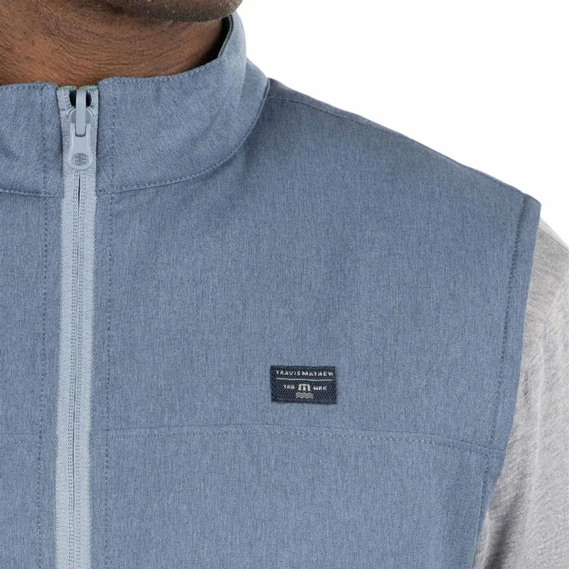 TravisMathew Men's Clear Cut Golf Vest 8 TravisMathew Men's Clear Cut Golf Vest - Image 6