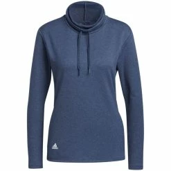 Adidas Women&apos;s Melange High Mock Pullover