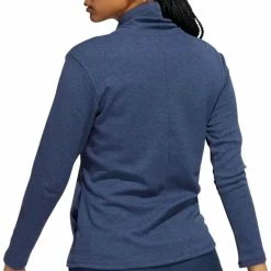 Adidas Women&apos;s Melange High Mock Pullover -Golf Clubs Shop 9970856 800 auto