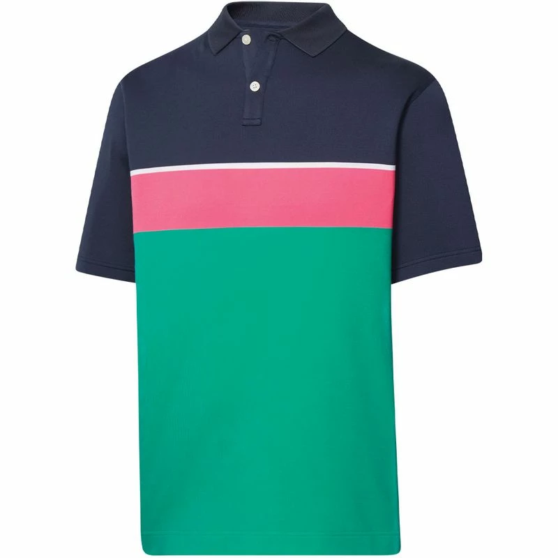 FootJoy Men's Color Theory Lisle Polo 3 FootJoy Men's Color Theory Lisle Polo