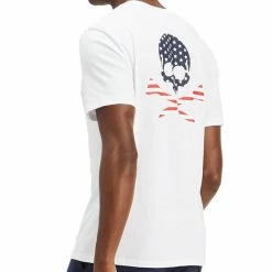 G/Fore Men&apos;s USA Skull & T&apos;s Cotton T-Shirt -Golf Clubs Shop 9978935 800 auto