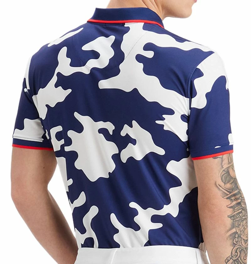 G/Fore Men's Exploded Camo Tech Jersey Polo 5 G/Fore Men's Exploded Camo Tech Jersey Polo - Image 3
